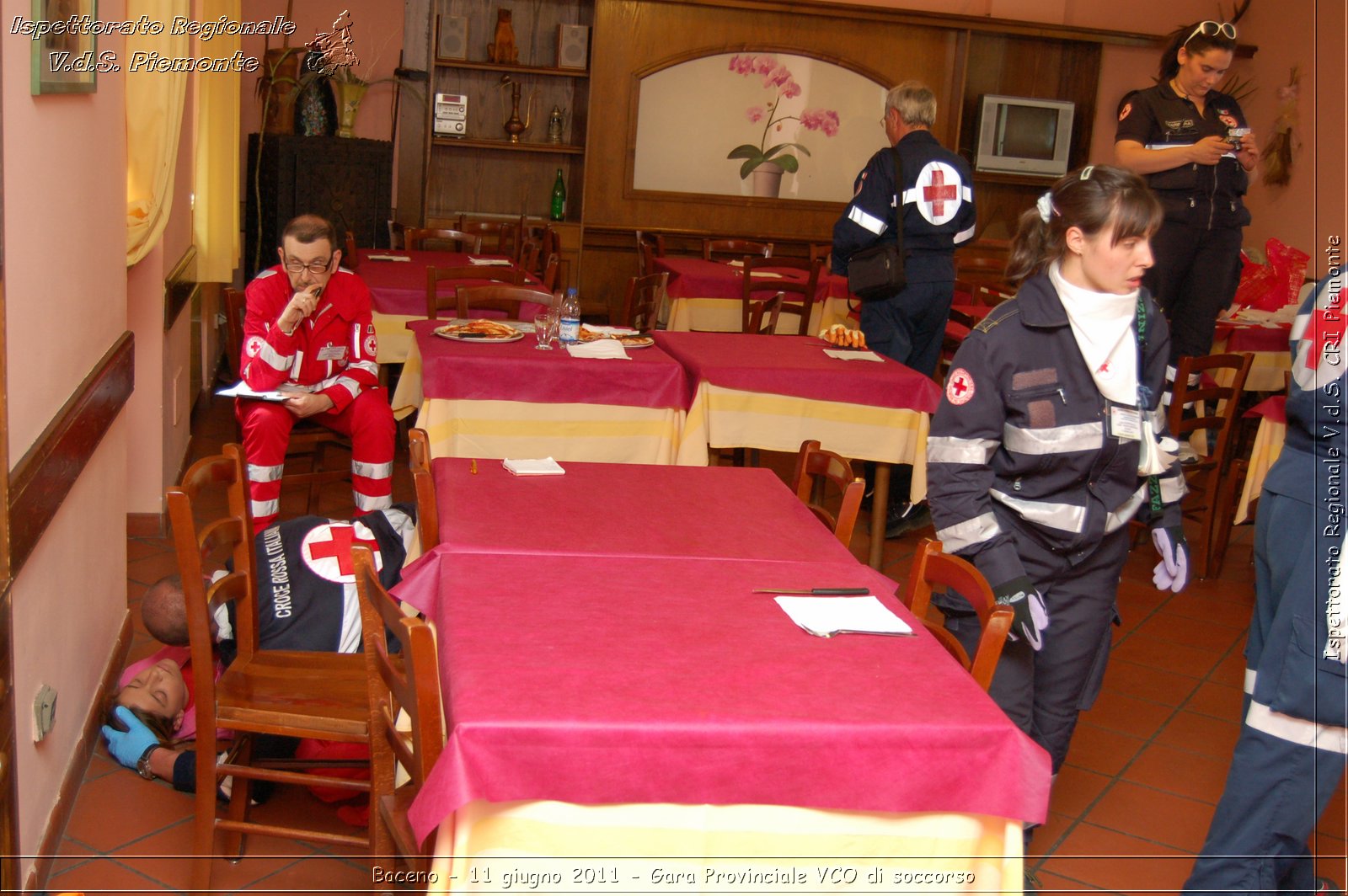 Baceno - 11 giugno 2011 - Gara Provinciale VCO di soccorso -  Croce Rossa Italiana - Ispettorato Regionale Volontari del Soccorso Piemonte