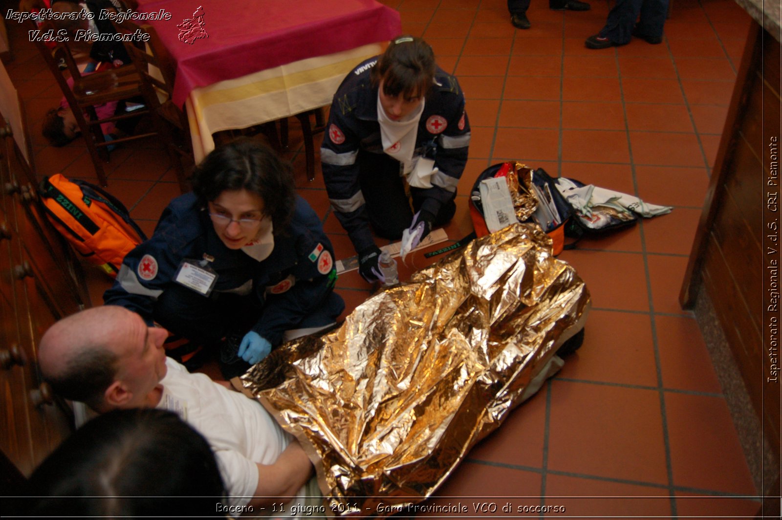 Baceno - 11 giugno 2011 - Gara Provinciale VCO di soccorso -  Croce Rossa Italiana - Ispettorato Regionale Volontari del Soccorso Piemonte