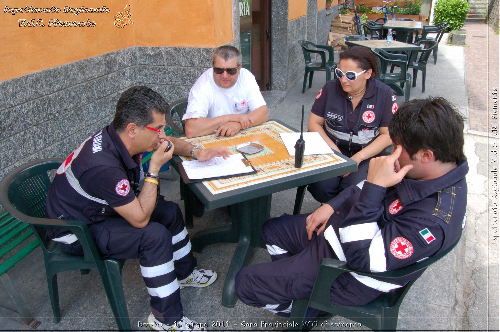 Baceno - 11 giugno 2011 - Gara Provinciale VCO di soccorso -  Croce Rossa Italiana - Ispettorato Regionale Volontari del Soccorso Piemonte