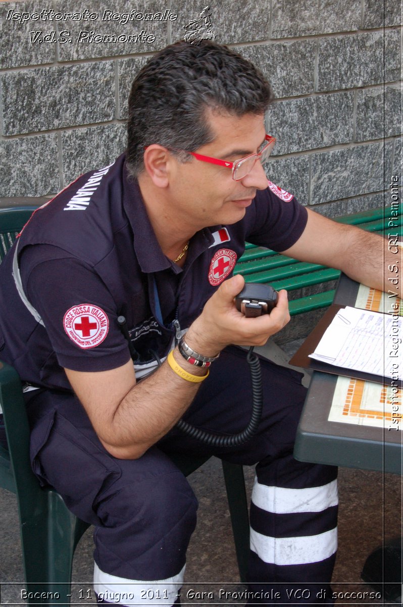 Baceno - 11 giugno 2011 - Gara Provinciale VCO di soccorso -  Croce Rossa Italiana - Ispettorato Regionale Volontari del Soccorso Piemonte