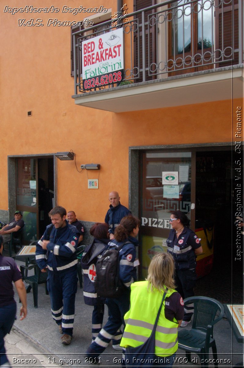 Baceno - 11 giugno 2011 - Gara Provinciale VCO di soccorso -  Croce Rossa Italiana - Ispettorato Regionale Volontari del Soccorso Piemonte