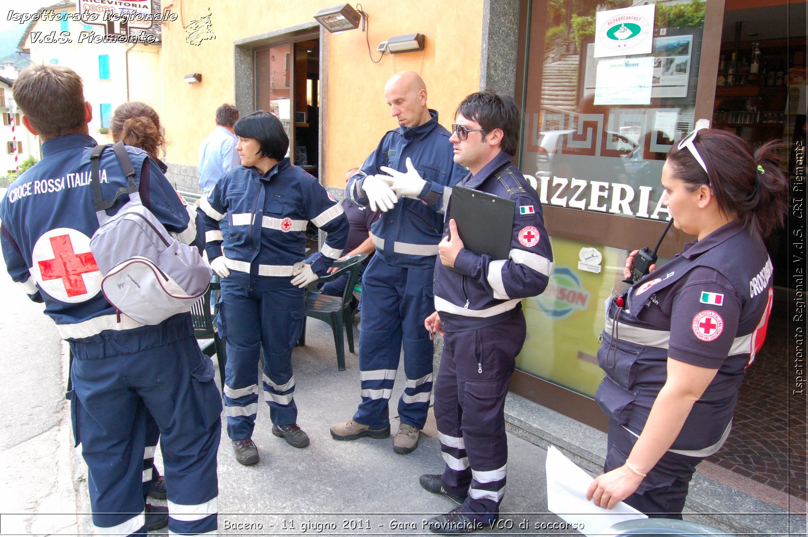 Baceno - 11 giugno 2011 - Gara Provinciale VCO di soccorso -  Croce Rossa Italiana - Ispettorato Regionale Volontari del Soccorso Piemonte