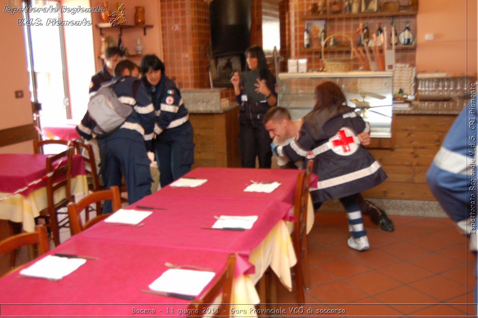 Baceno - 11 giugno 2011 - Gara Provinciale VCO di soccorso -  Croce Rossa Italiana - Ispettorato Regionale Volontari del Soccorso Piemonte