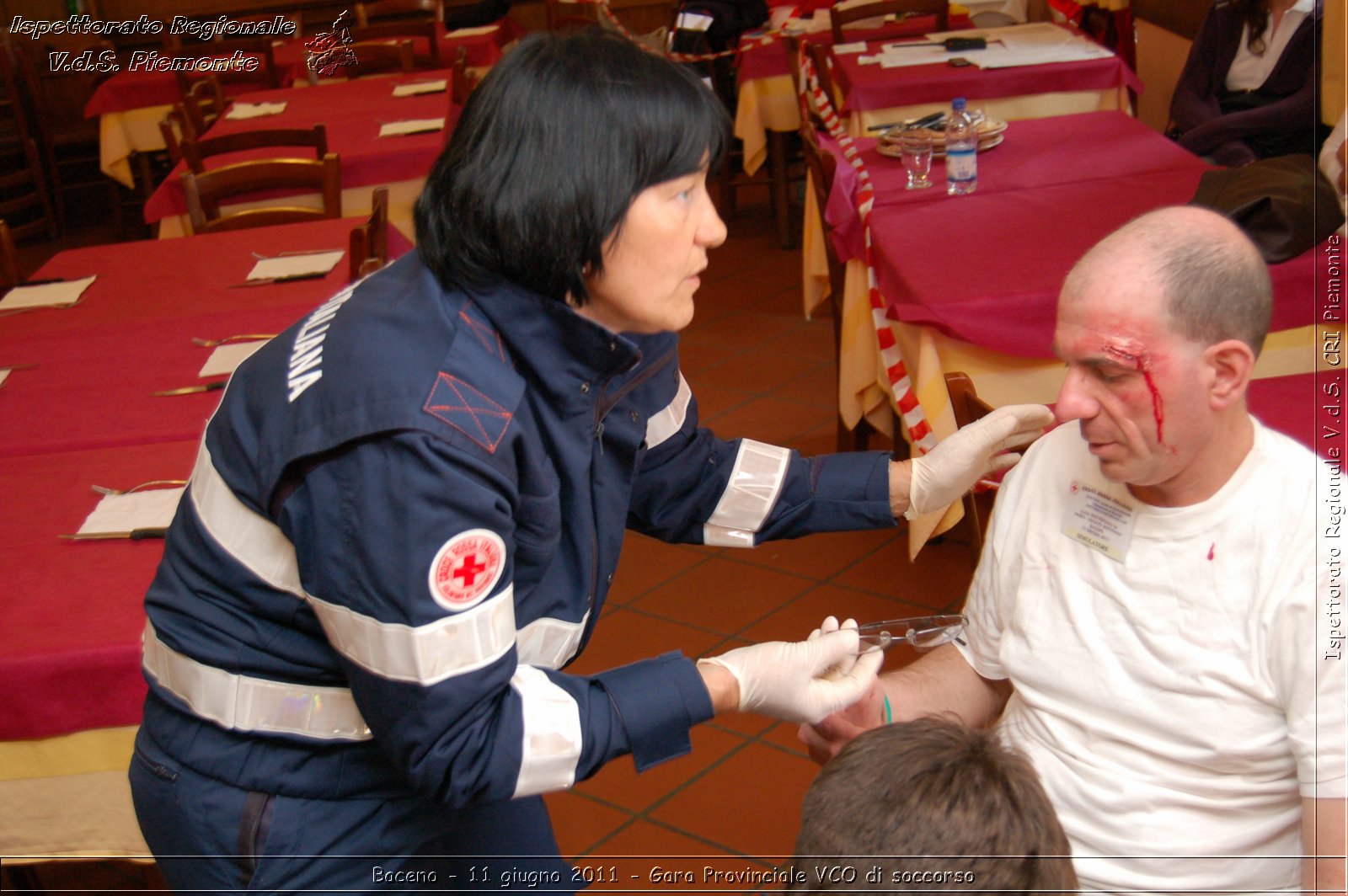 Baceno - 11 giugno 2011 - Gara Provinciale VCO di soccorso -  Croce Rossa Italiana - Ispettorato Regionale Volontari del Soccorso Piemonte