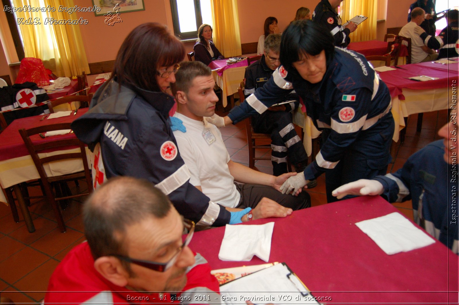 Baceno - 11 giugno 2011 - Gara Provinciale VCO di soccorso -  Croce Rossa Italiana - Ispettorato Regionale Volontari del Soccorso Piemonte