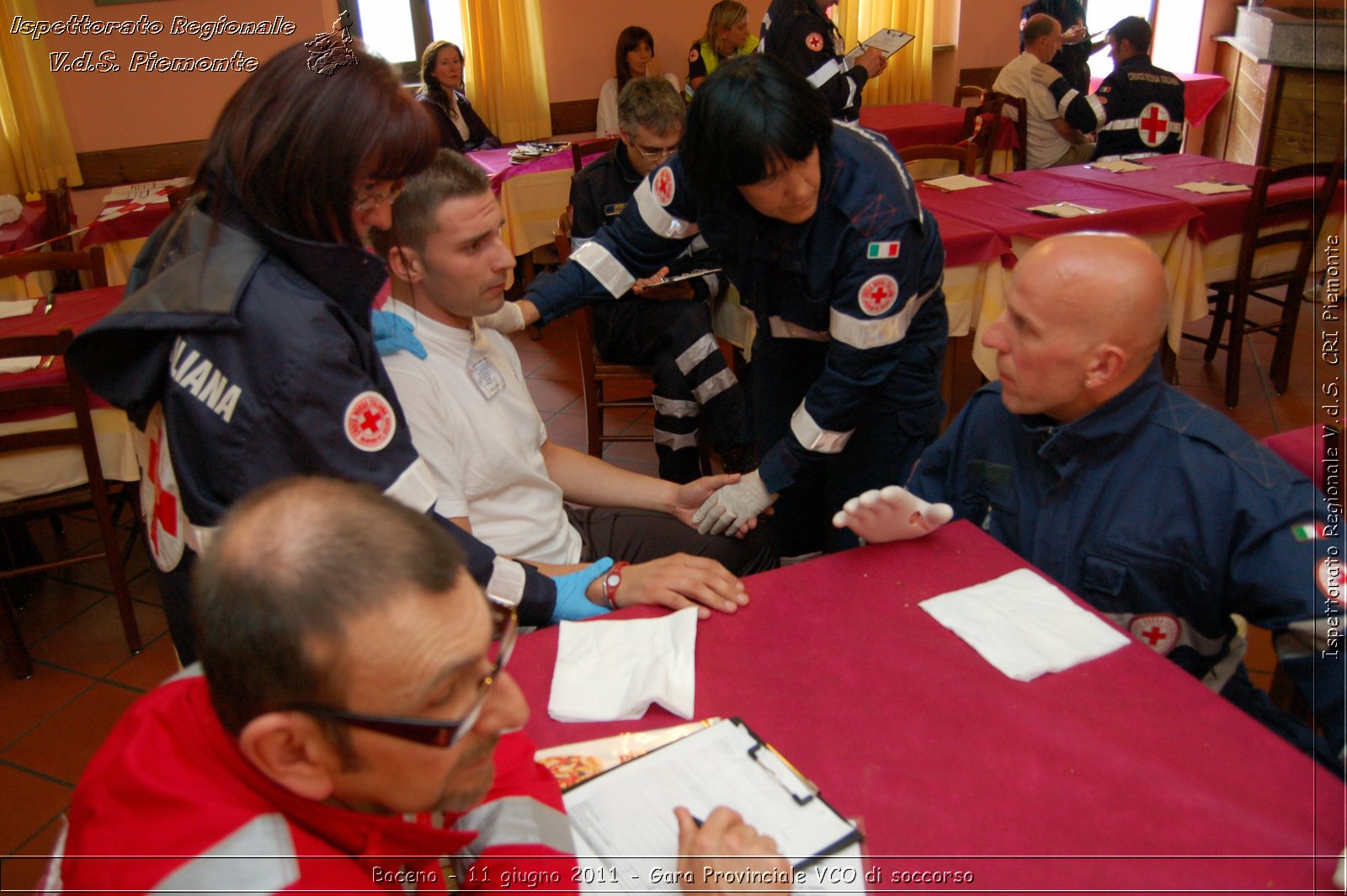 Baceno - 11 giugno 2011 - Gara Provinciale VCO di soccorso -  Croce Rossa Italiana - Ispettorato Regionale Volontari del Soccorso Piemonte