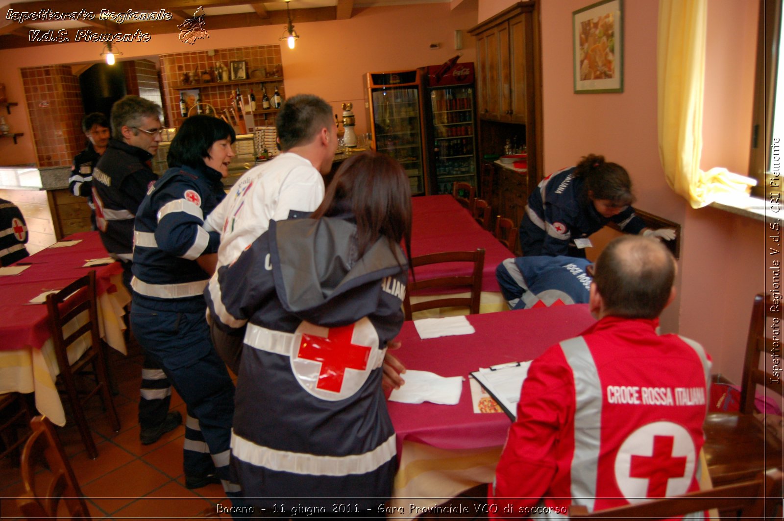 Baceno - 11 giugno 2011 - Gara Provinciale VCO di soccorso -  Croce Rossa Italiana - Ispettorato Regionale Volontari del Soccorso Piemonte