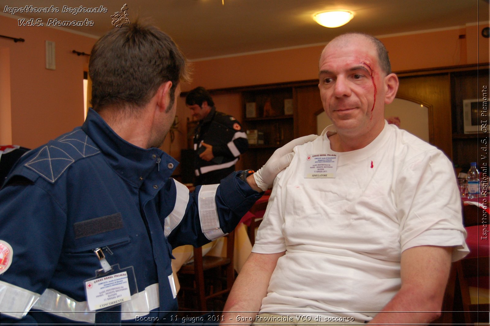 Baceno - 11 giugno 2011 - Gara Provinciale VCO di soccorso -  Croce Rossa Italiana - Ispettorato Regionale Volontari del Soccorso Piemonte