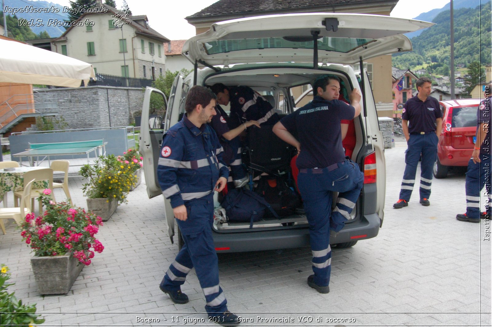 Baceno - 11 giugno 2011 - Gara Provinciale VCO di soccorso -  Croce Rossa Italiana - Ispettorato Regionale Volontari del Soccorso Piemonte