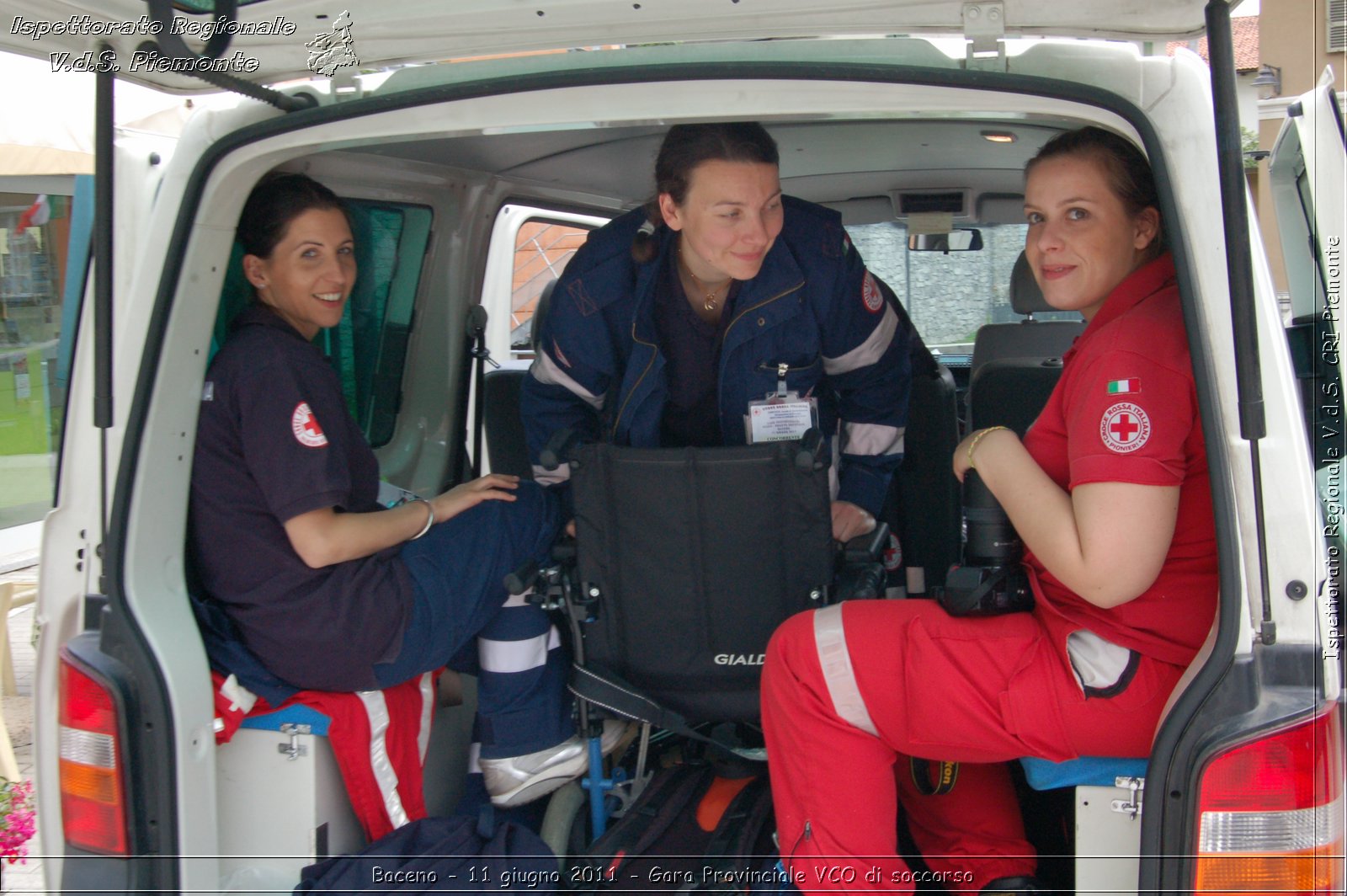 Baceno - 11 giugno 2011 - Gara Provinciale VCO di soccorso -  Croce Rossa Italiana - Ispettorato Regionale Volontari del Soccorso Piemonte