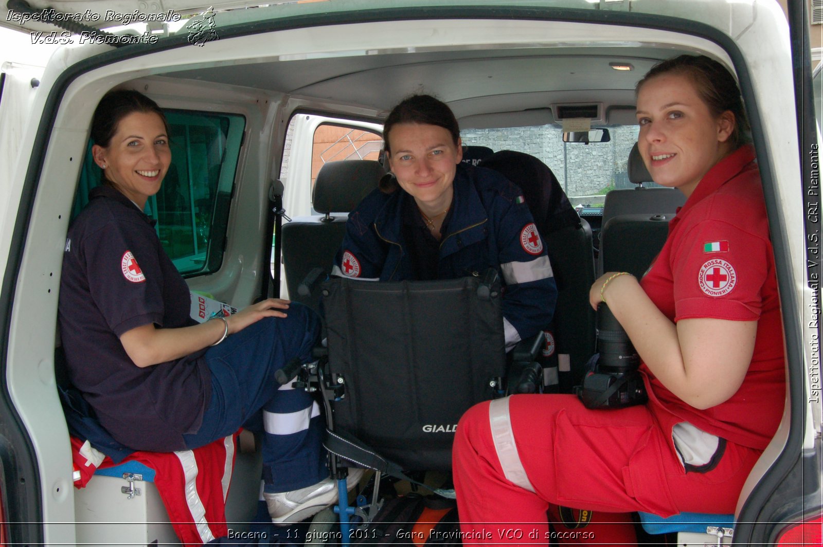 Baceno - 11 giugno 2011 - Gara Provinciale VCO di soccorso -  Croce Rossa Italiana - Ispettorato Regionale Volontari del Soccorso Piemonte