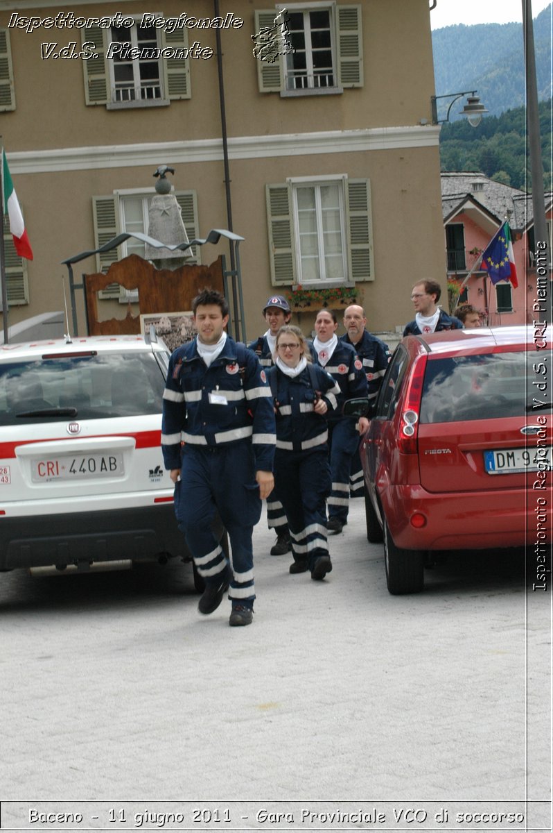 Baceno - 11 giugno 2011 - Gara Provinciale VCO di soccorso -  Croce Rossa Italiana - Ispettorato Regionale Volontari del Soccorso Piemonte