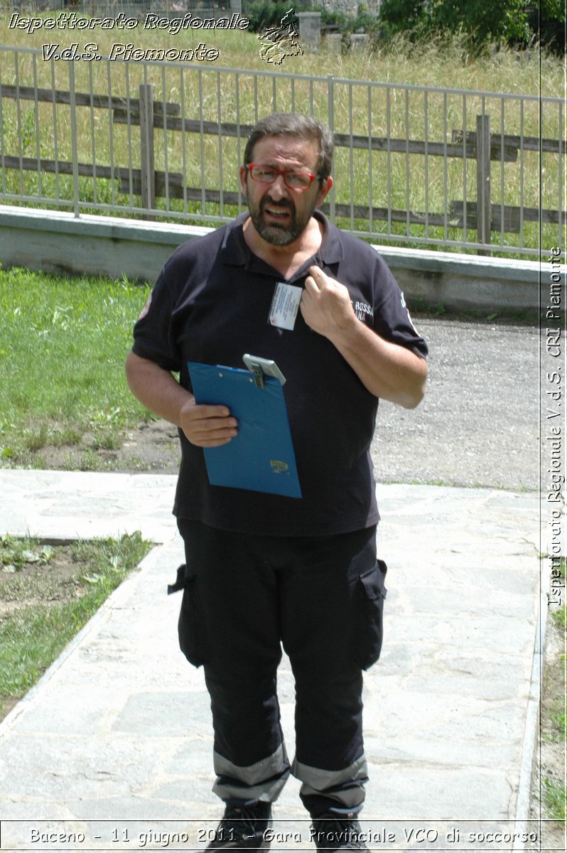 Baceno - 11 giugno 2011 - Gara Provinciale VCO di soccorso -  Croce Rossa Italiana - Ispettorato Regionale Volontari del Soccorso Piemonte