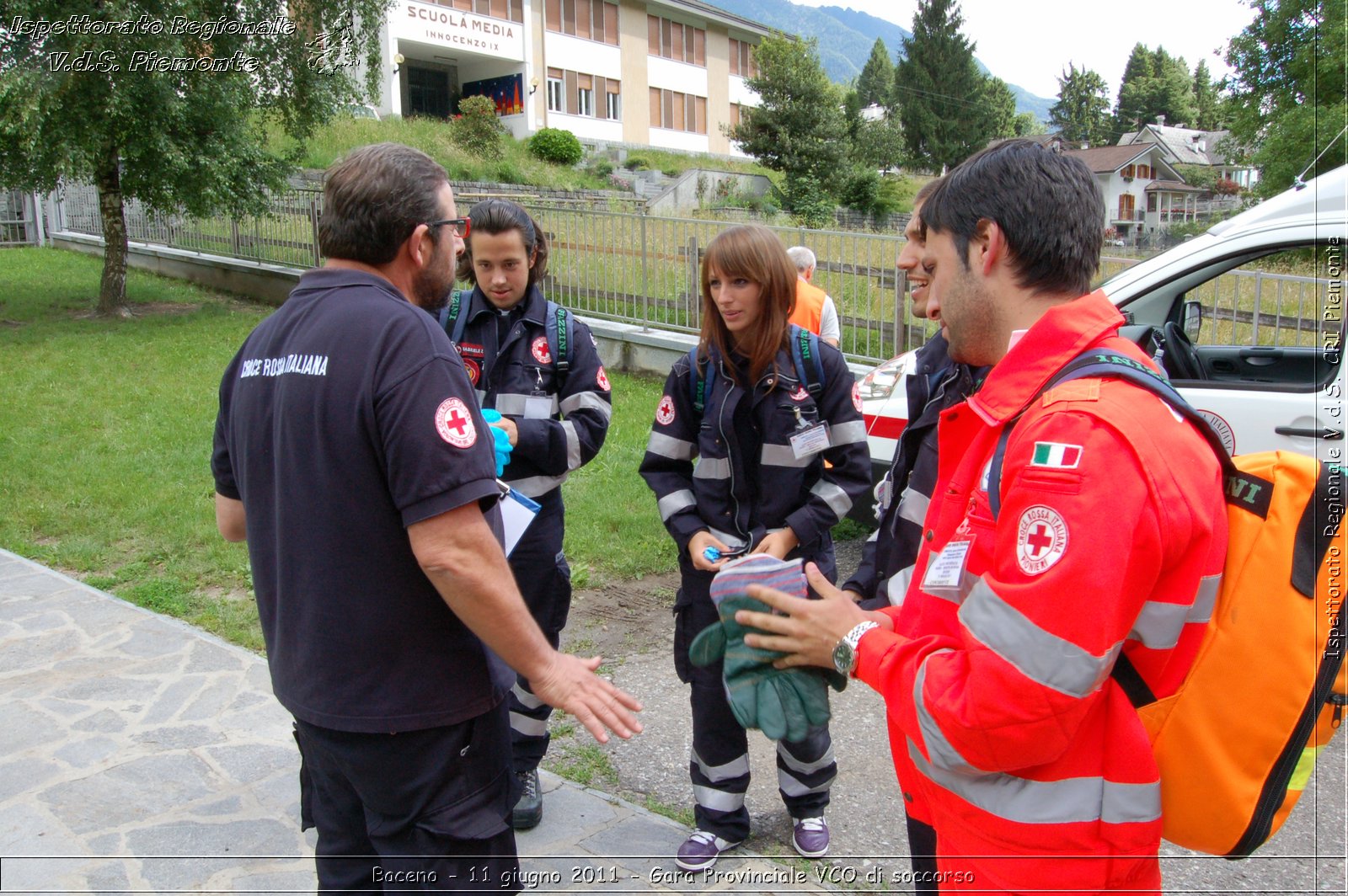 Baceno - 11 giugno 2011 - Gara Provinciale VCO di soccorso -  Croce Rossa Italiana - Ispettorato Regionale Volontari del Soccorso Piemonte