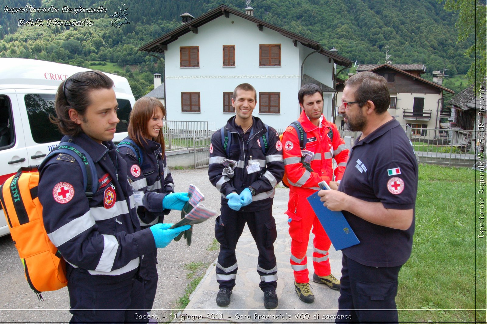 Baceno - 11 giugno 2011 - Gara Provinciale VCO di soccorso -  Croce Rossa Italiana - Ispettorato Regionale Volontari del Soccorso Piemonte