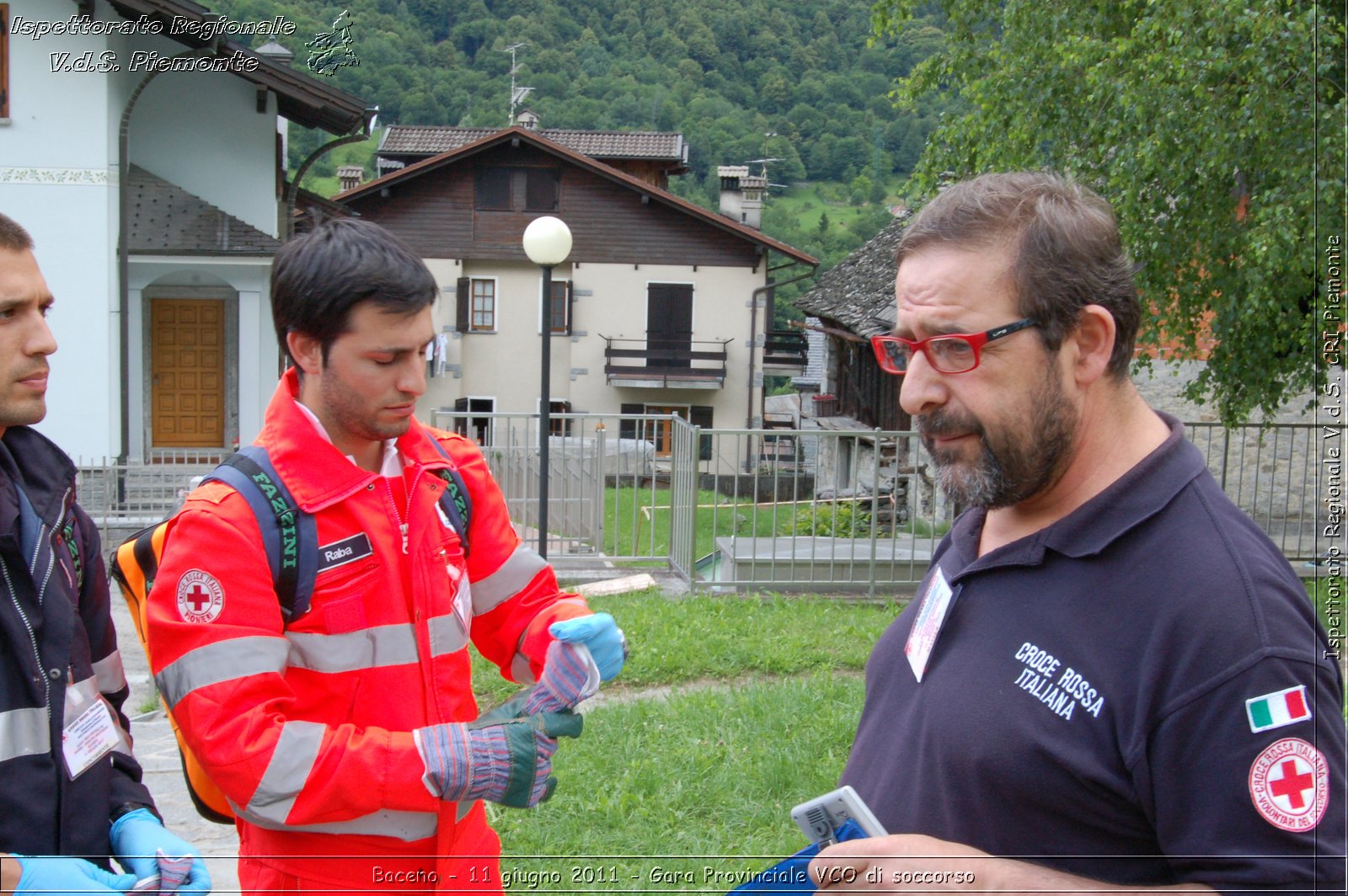 Baceno - 11 giugno 2011 - Gara Provinciale VCO di soccorso -  Croce Rossa Italiana - Ispettorato Regionale Volontari del Soccorso Piemonte