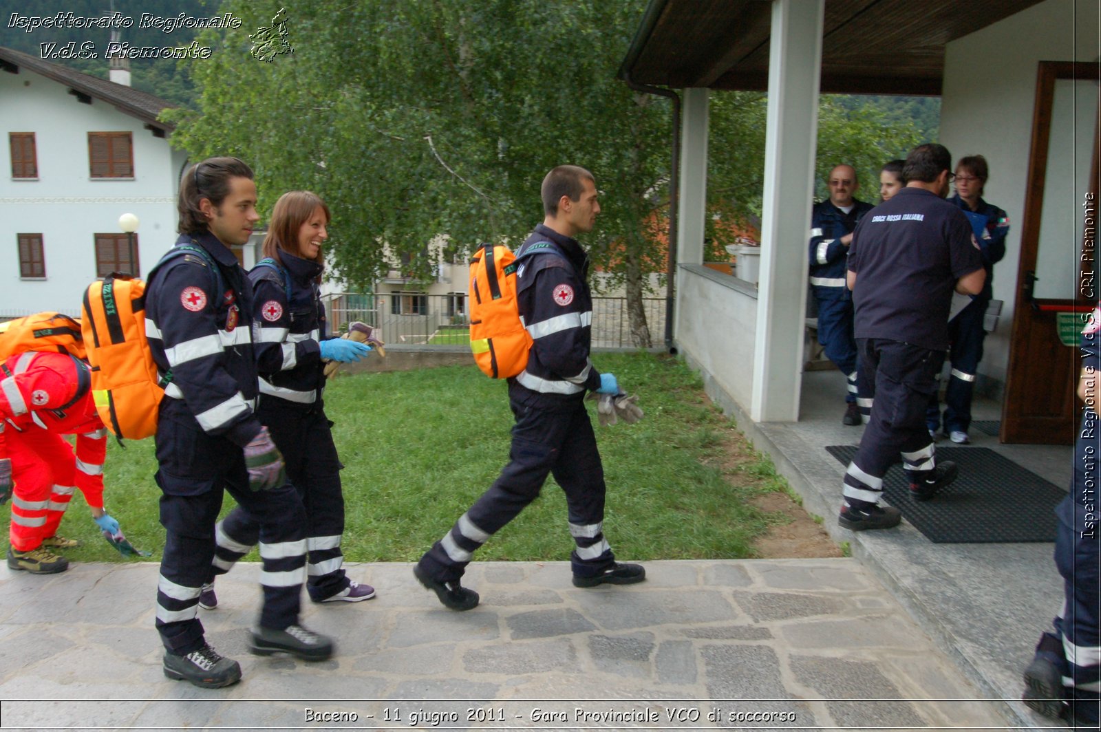 Baceno - 11 giugno 2011 - Gara Provinciale VCO di soccorso -  Croce Rossa Italiana - Ispettorato Regionale Volontari del Soccorso Piemonte