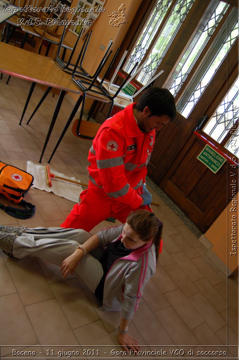 Baceno - 11 giugno 2011 - Gara Provinciale VCO di soccorso -  Croce Rossa Italiana - Ispettorato Regionale Volontari del Soccorso Piemonte