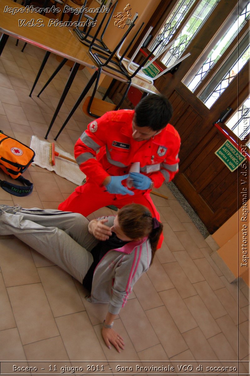 Baceno - 11 giugno 2011 - Gara Provinciale VCO di soccorso -  Croce Rossa Italiana - Ispettorato Regionale Volontari del Soccorso Piemonte