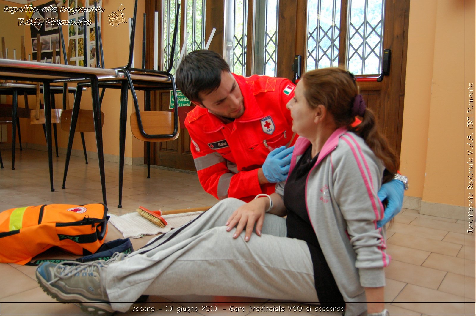 Baceno - 11 giugno 2011 - Gara Provinciale VCO di soccorso -  Croce Rossa Italiana - Ispettorato Regionale Volontari del Soccorso Piemonte