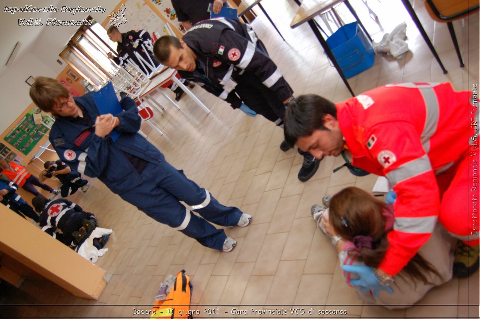 Baceno - 11 giugno 2011 - Gara Provinciale VCO di soccorso -  Croce Rossa Italiana - Ispettorato Regionale Volontari del Soccorso Piemonte