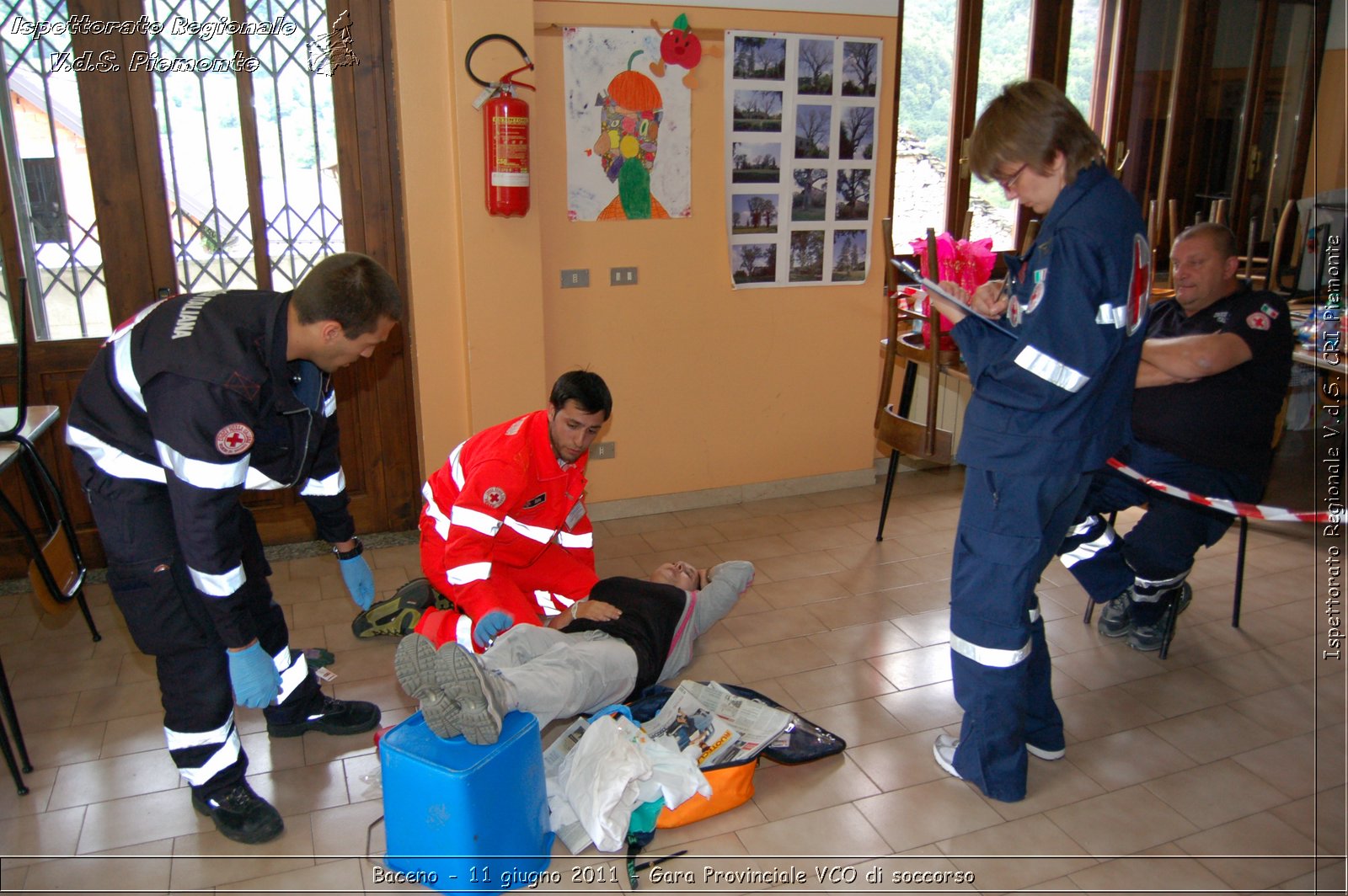 Baceno - 11 giugno 2011 - Gara Provinciale VCO di soccorso -  Croce Rossa Italiana - Ispettorato Regionale Volontari del Soccorso Piemonte