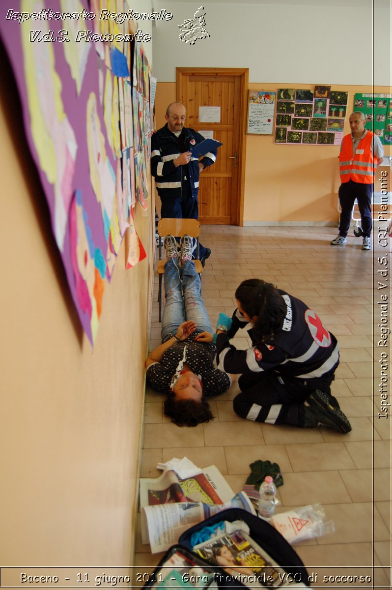 Baceno - 11 giugno 2011 - Gara Provinciale VCO di soccorso -  Croce Rossa Italiana - Ispettorato Regionale Volontari del Soccorso Piemonte