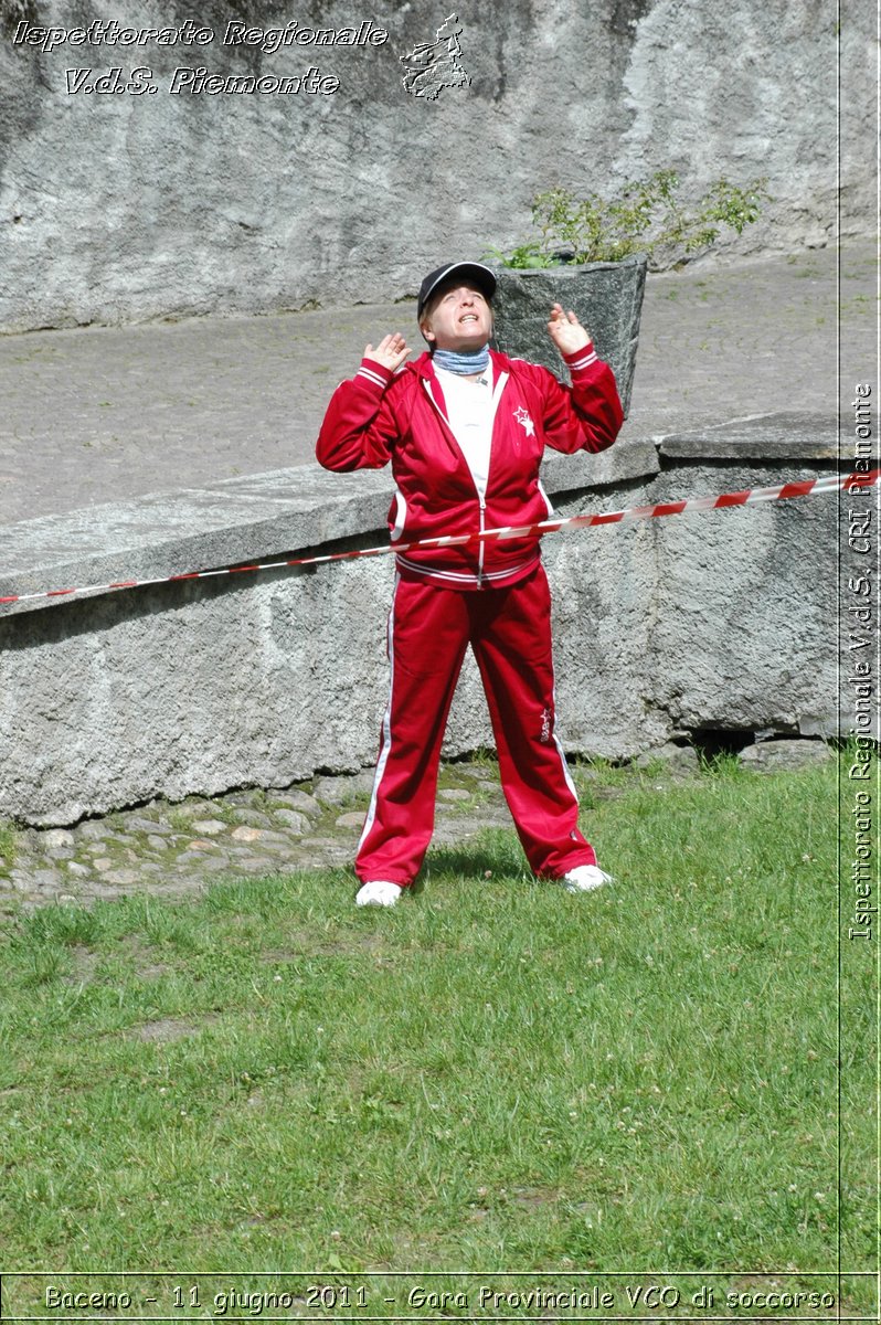 Baceno - 11 giugno 2011 - Gara Provinciale VCO di soccorso -  Croce Rossa Italiana - Ispettorato Regionale Volontari del Soccorso Piemonte