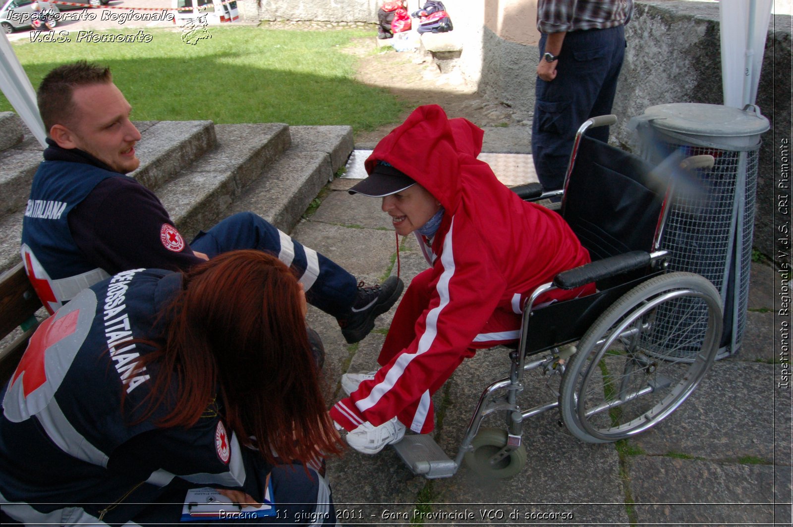 Baceno - 11 giugno 2011 - Gara Provinciale VCO di soccorso -  Croce Rossa Italiana - Ispettorato Regionale Volontari del Soccorso Piemonte