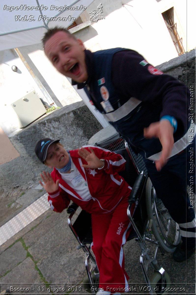 Baceno - 11 giugno 2011 - Gara Provinciale VCO di soccorso -  Croce Rossa Italiana - Ispettorato Regionale Volontari del Soccorso Piemonte