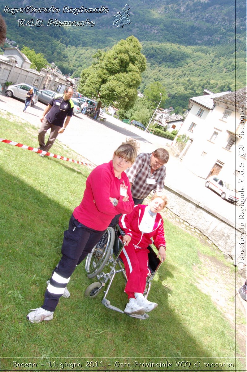 Baceno - 11 giugno 2011 - Gara Provinciale VCO di soccorso -  Croce Rossa Italiana - Ispettorato Regionale Volontari del Soccorso Piemonte