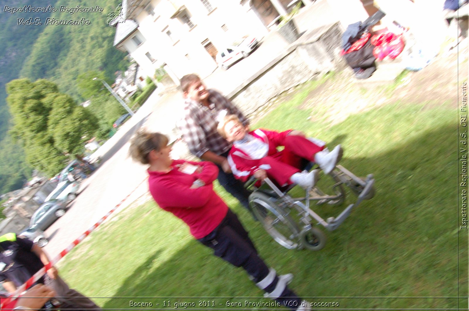 Baceno - 11 giugno 2011 - Gara Provinciale VCO di soccorso -  Croce Rossa Italiana - Ispettorato Regionale Volontari del Soccorso Piemonte