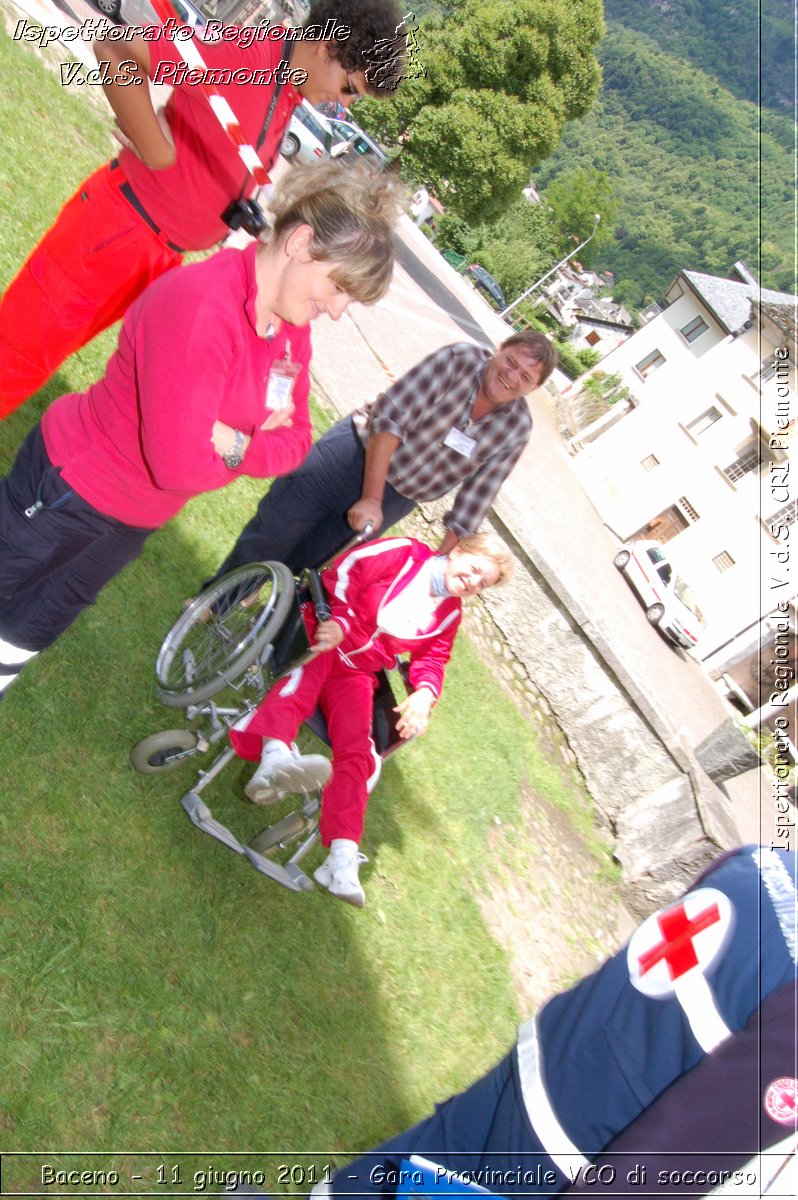 Baceno - 11 giugno 2011 - Gara Provinciale VCO di soccorso -  Croce Rossa Italiana - Ispettorato Regionale Volontari del Soccorso Piemonte