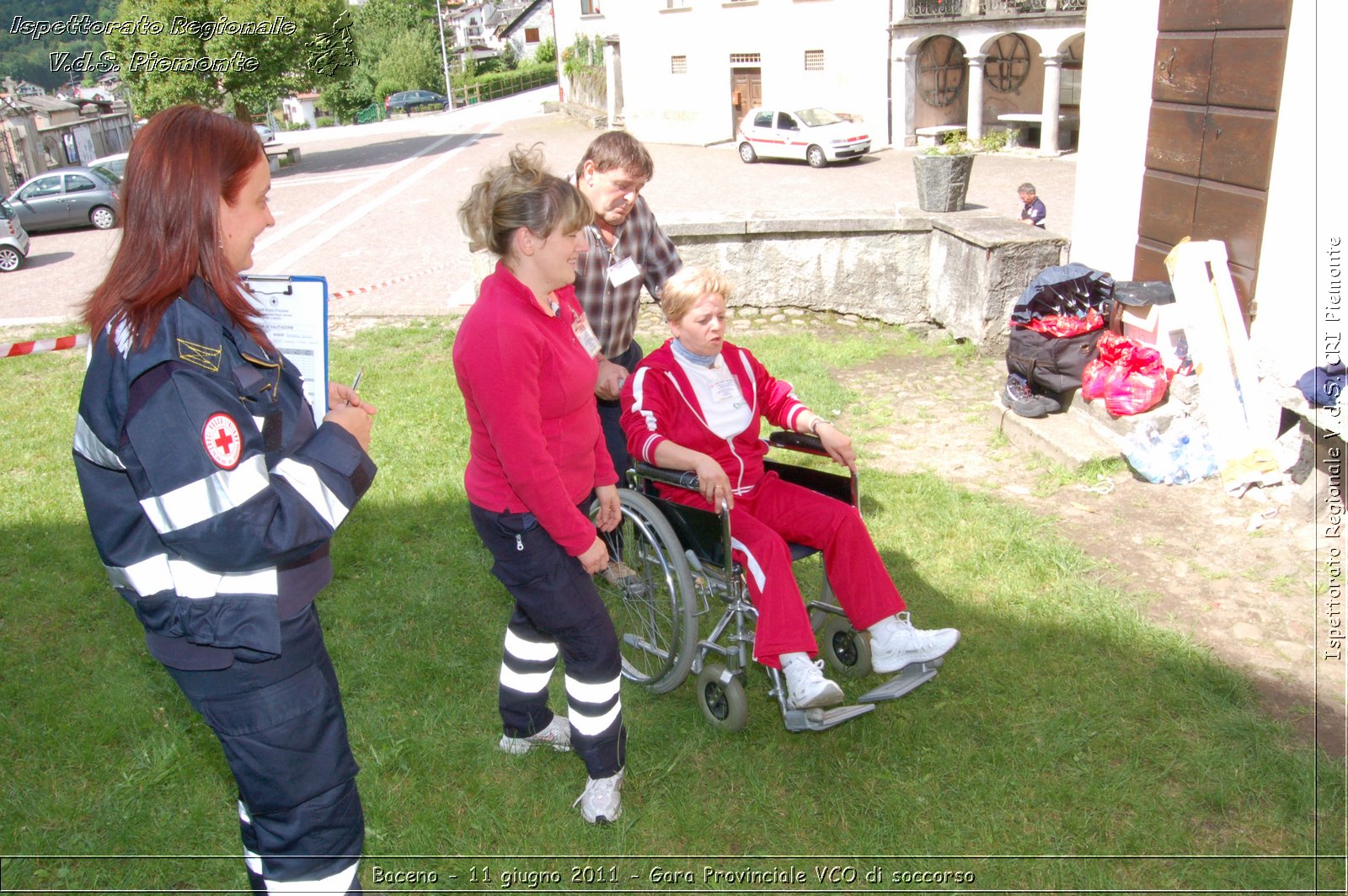 Baceno - 11 giugno 2011 - Gara Provinciale VCO di soccorso -  Croce Rossa Italiana - Ispettorato Regionale Volontari del Soccorso Piemonte