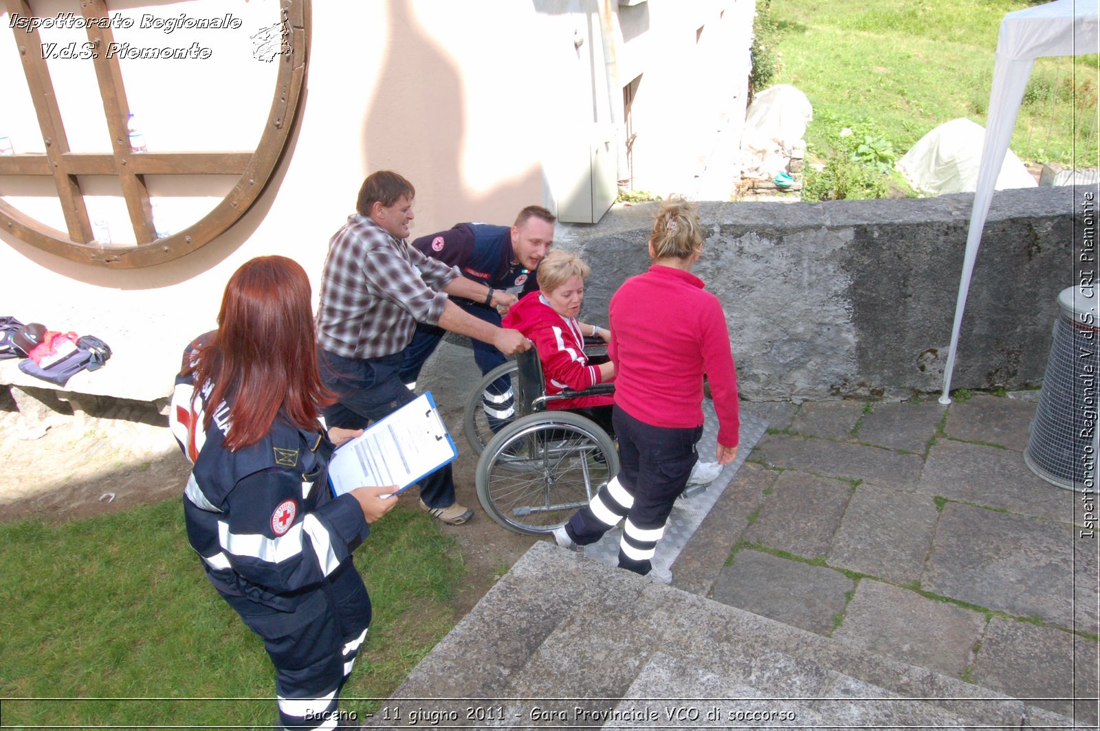 Baceno - 11 giugno 2011 - Gara Provinciale VCO di soccorso -  Croce Rossa Italiana - Ispettorato Regionale Volontari del Soccorso Piemonte