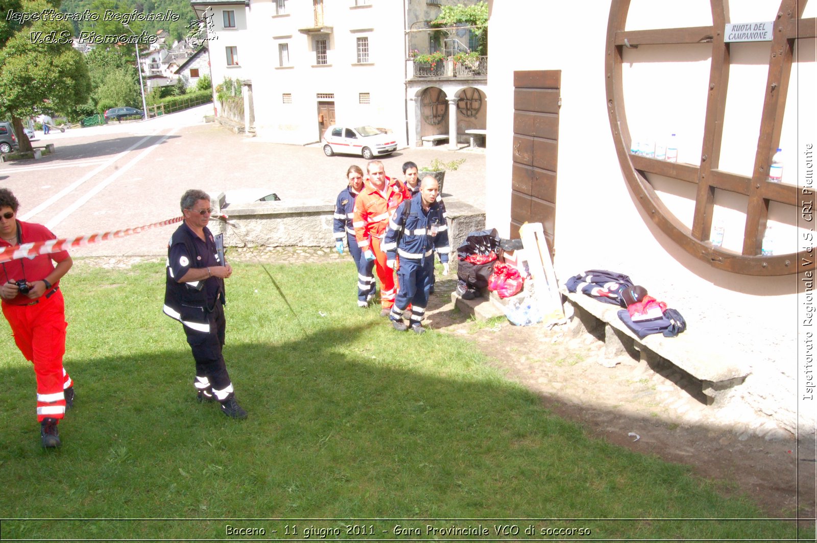 Baceno - 11 giugno 2011 - Gara Provinciale VCO di soccorso -  Croce Rossa Italiana - Ispettorato Regionale Volontari del Soccorso Piemonte