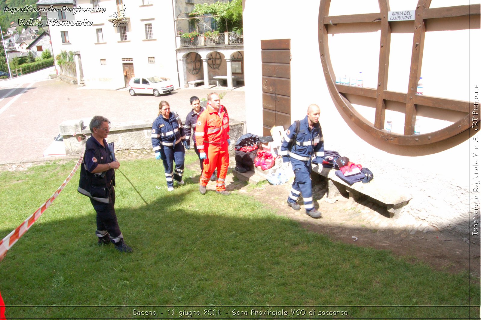 Baceno - 11 giugno 2011 - Gara Provinciale VCO di soccorso -  Croce Rossa Italiana - Ispettorato Regionale Volontari del Soccorso Piemonte