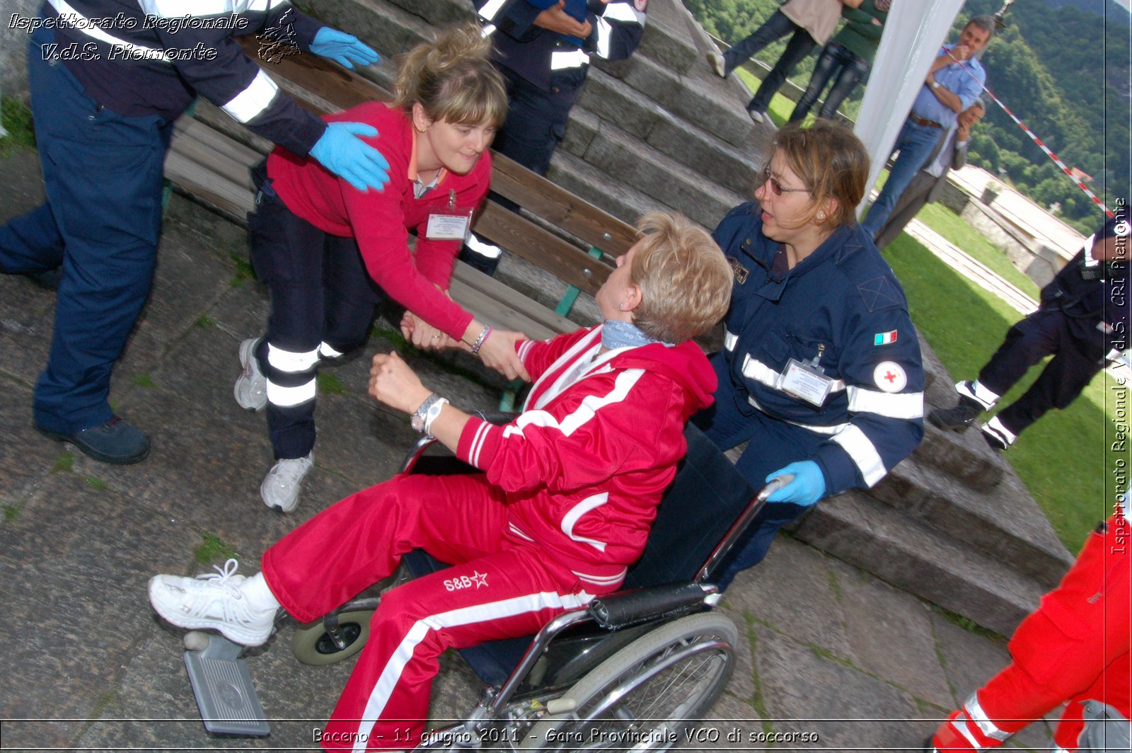 Baceno - 11 giugno 2011 - Gara Provinciale VCO di soccorso -  Croce Rossa Italiana - Ispettorato Regionale Volontari del Soccorso Piemonte