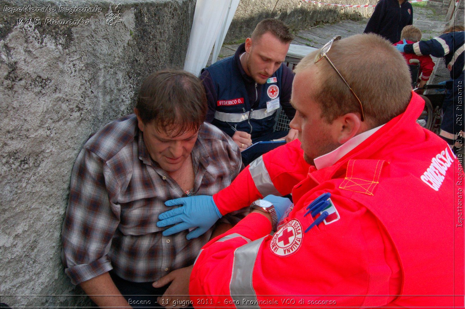 Baceno - 11 giugno 2011 - Gara Provinciale VCO di soccorso -  Croce Rossa Italiana - Ispettorato Regionale Volontari del Soccorso Piemonte