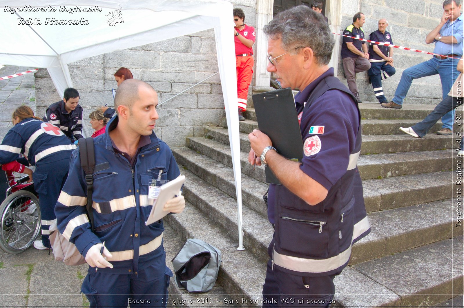 Baceno - 11 giugno 2011 - Gara Provinciale VCO di soccorso -  Croce Rossa Italiana - Ispettorato Regionale Volontari del Soccorso Piemonte