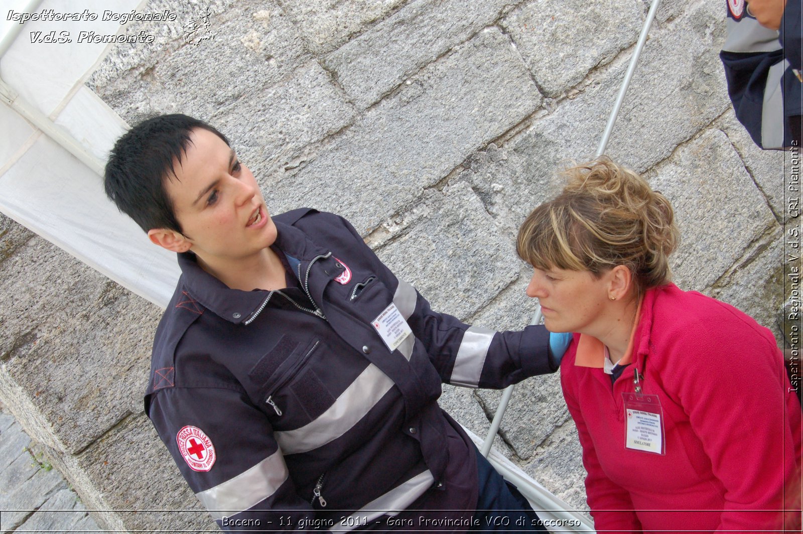 Baceno - 11 giugno 2011 - Gara Provinciale VCO di soccorso -  Croce Rossa Italiana - Ispettorato Regionale Volontari del Soccorso Piemonte