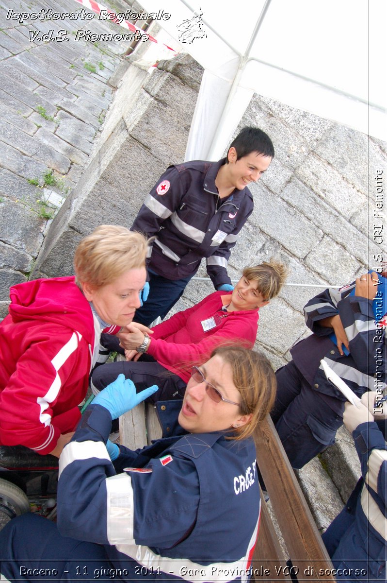 Baceno - 11 giugno 2011 - Gara Provinciale VCO di soccorso -  Croce Rossa Italiana - Ispettorato Regionale Volontari del Soccorso Piemonte