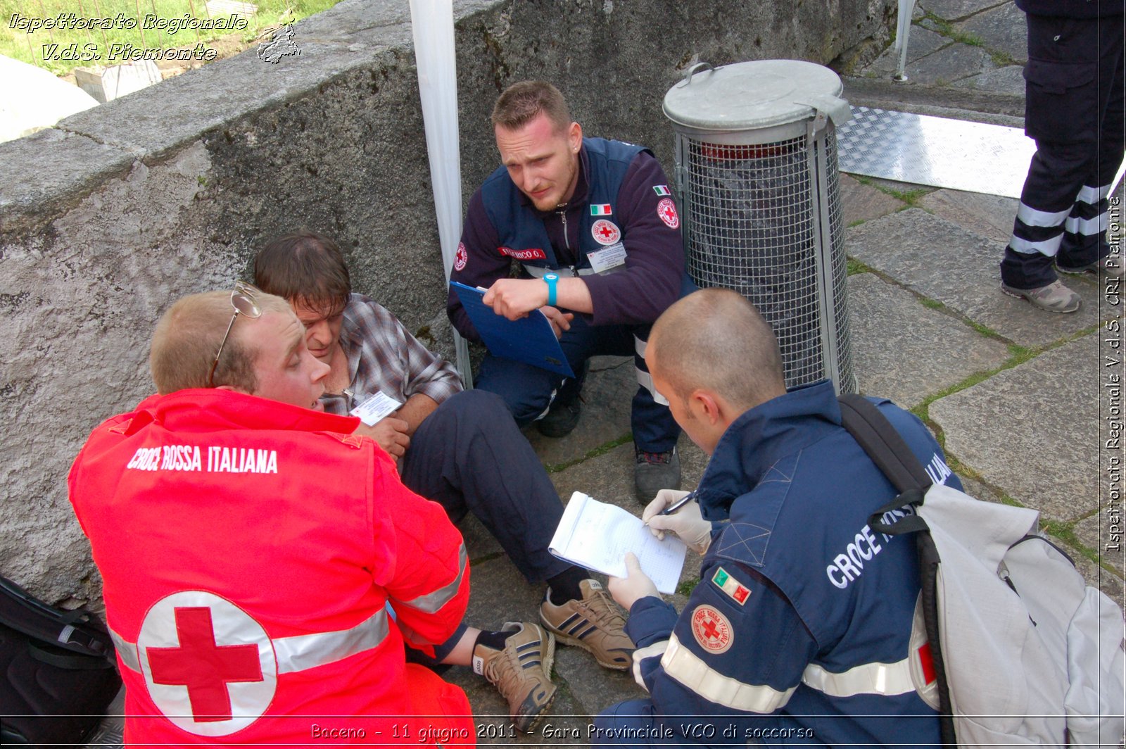 Baceno - 11 giugno 2011 - Gara Provinciale VCO di soccorso -  Croce Rossa Italiana - Ispettorato Regionale Volontari del Soccorso Piemonte