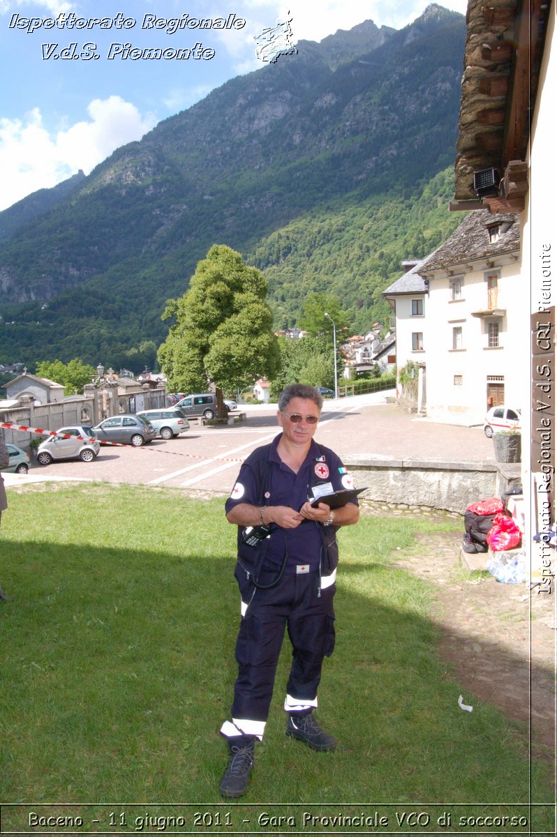 Baceno - 11 giugno 2011 - Gara Provinciale VCO di soccorso -  Croce Rossa Italiana - Ispettorato Regionale Volontari del Soccorso Piemonte