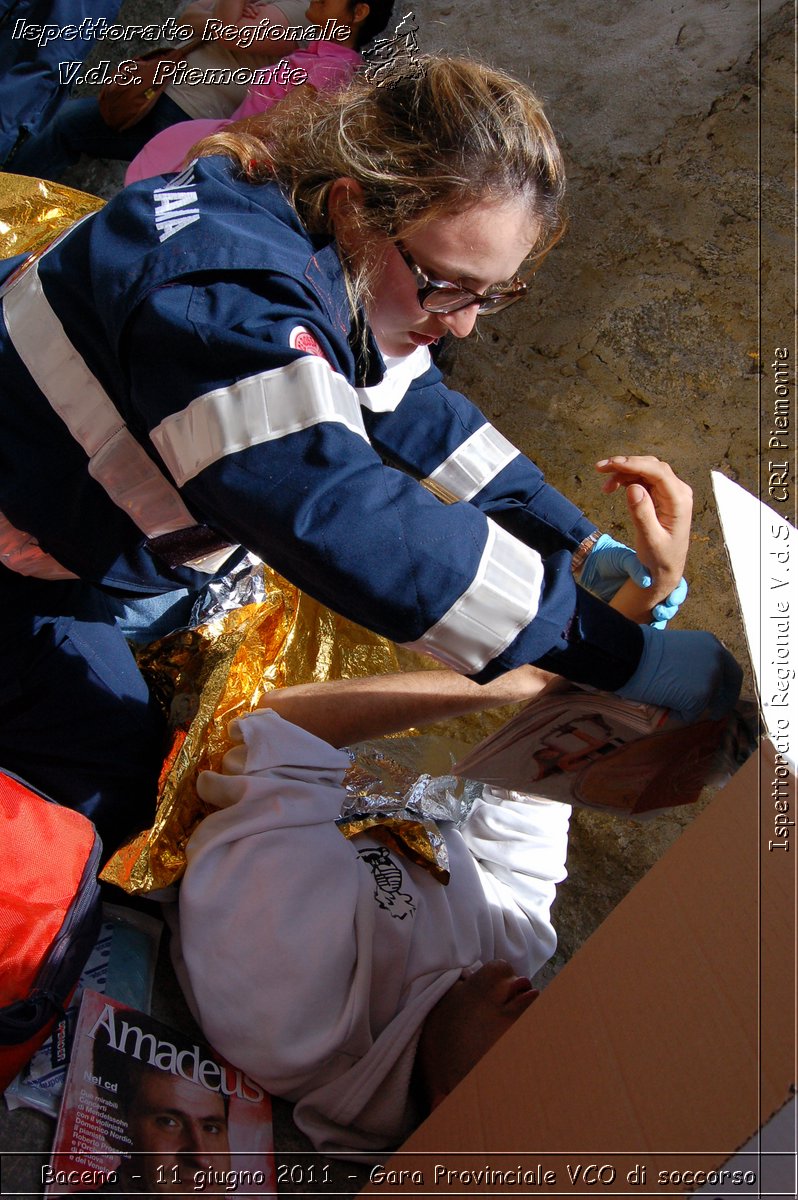 Baceno - 11 giugno 2011 - Gara Provinciale VCO di soccorso -  Croce Rossa Italiana - Ispettorato Regionale Volontari del Soccorso Piemonte