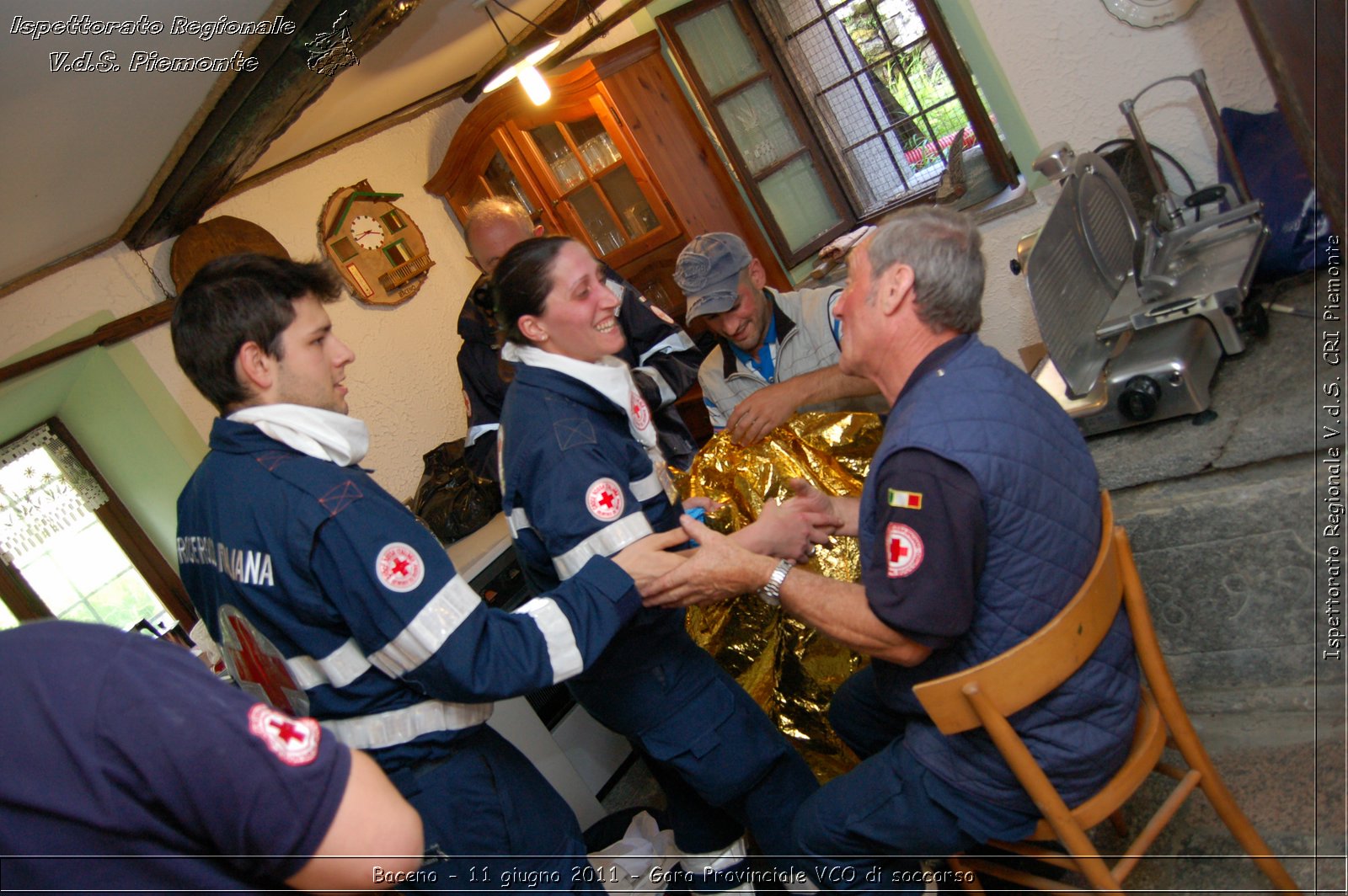 Baceno - 11 giugno 2011 - Gara Provinciale VCO di soccorso -  Croce Rossa Italiana - Ispettorato Regionale Volontari del Soccorso Piemonte