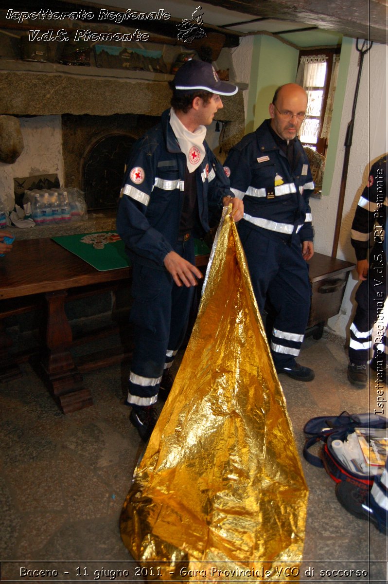 Baceno - 11 giugno 2011 - Gara Provinciale VCO di soccorso -  Croce Rossa Italiana - Ispettorato Regionale Volontari del Soccorso Piemonte