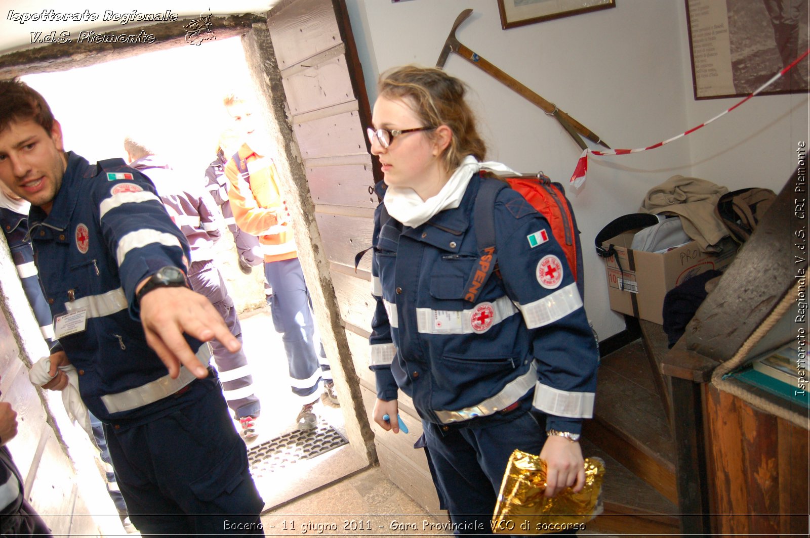 Baceno - 11 giugno 2011 - Gara Provinciale VCO di soccorso -  Croce Rossa Italiana - Ispettorato Regionale Volontari del Soccorso Piemonte