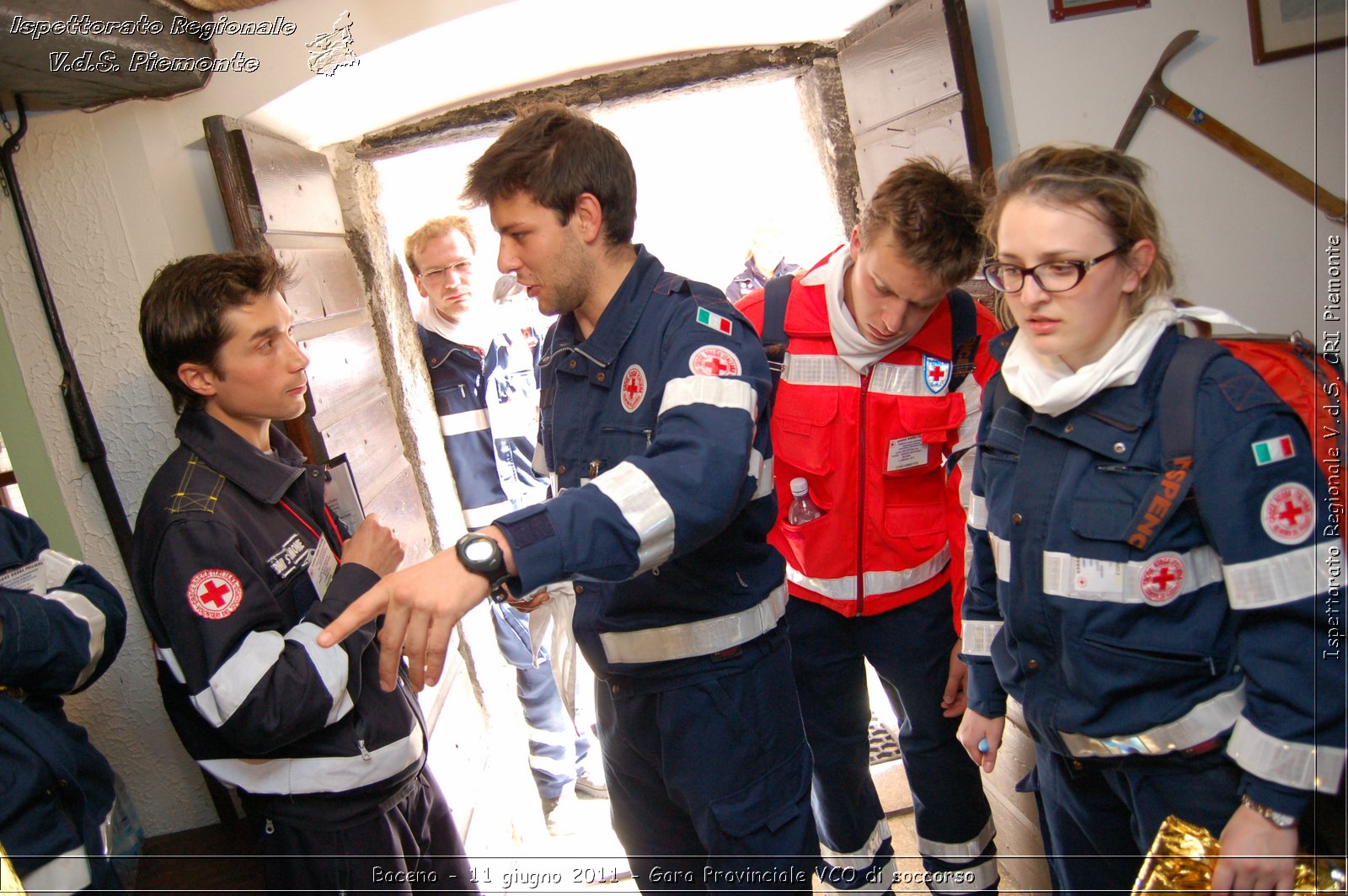 Baceno - 11 giugno 2011 - Gara Provinciale VCO di soccorso -  Croce Rossa Italiana - Ispettorato Regionale Volontari del Soccorso Piemonte