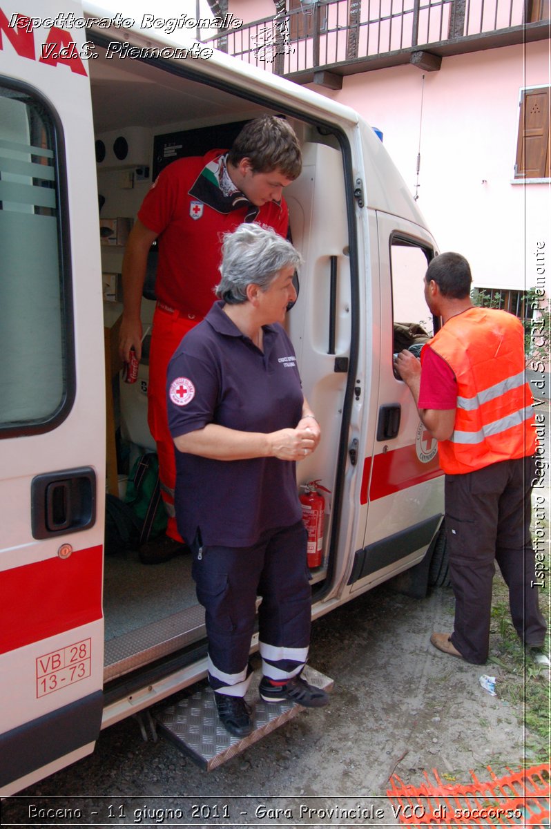 Baceno - 11 giugno 2011 - Gara Provinciale VCO di soccorso -  Croce Rossa Italiana - Ispettorato Regionale Volontari del Soccorso Piemonte